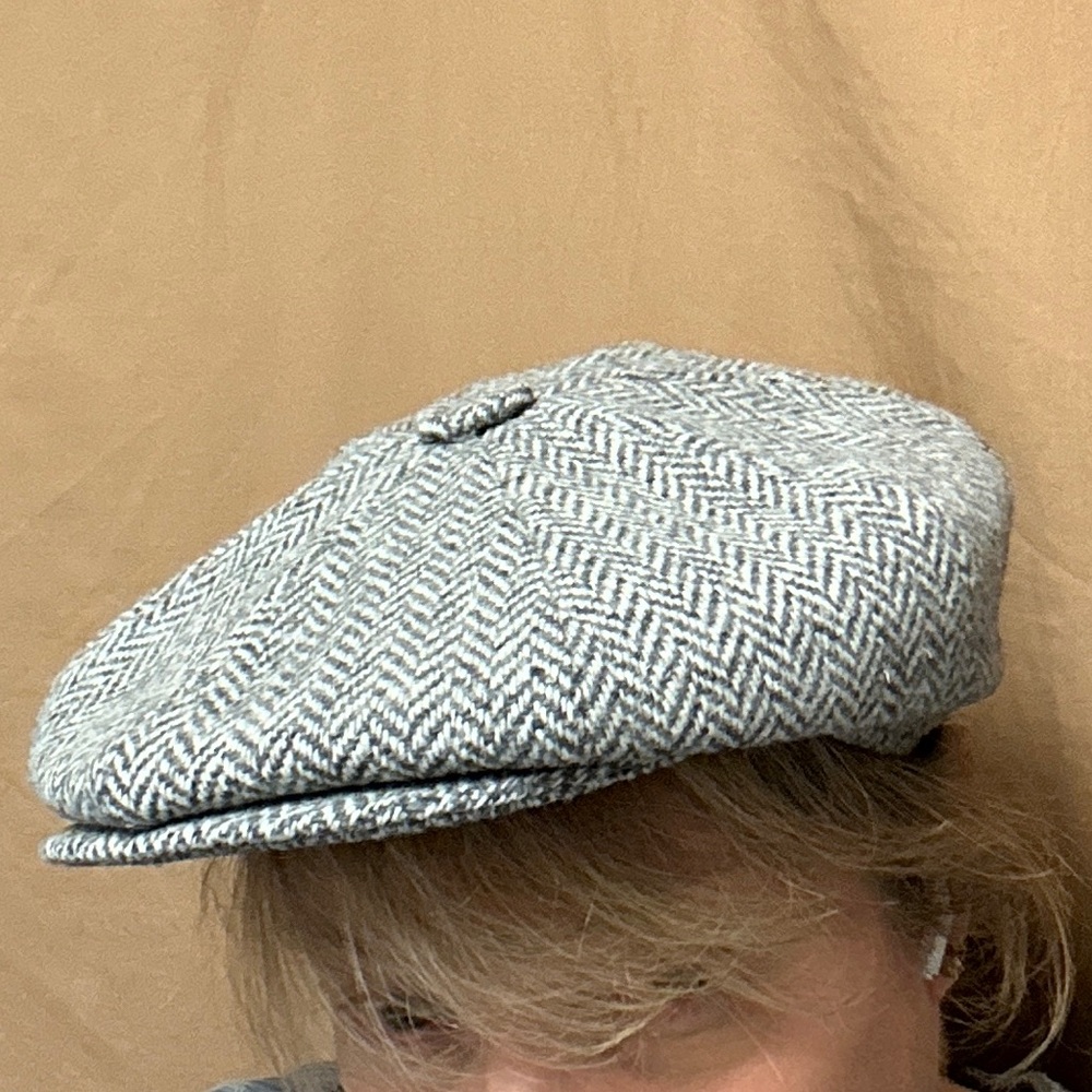 1950s Dunn & Co Vintage The LINKS County Newsboy Cap Size 7 5/8 Made in Britain